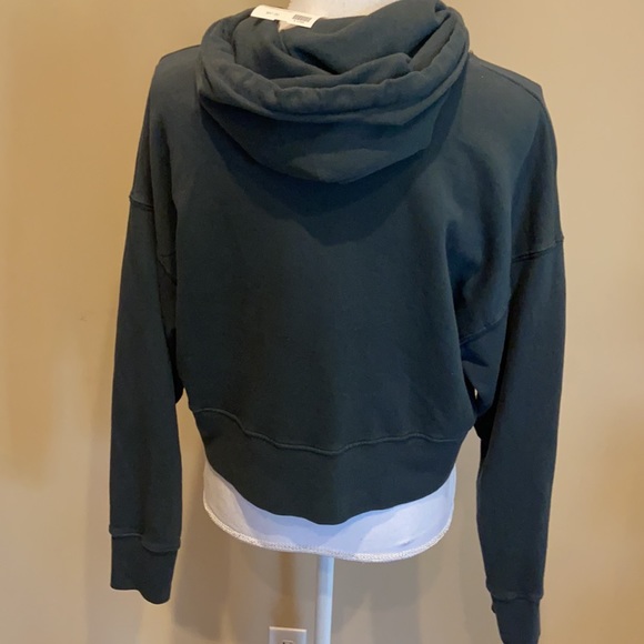 Daydreamer LA Eye Cropped Hoodie Vintage Black NWT - Picture 8 of 9